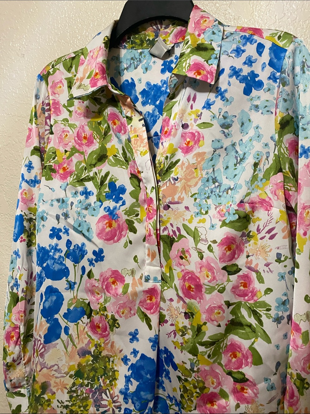 Floral Button-Down Shirt - Picture 4 of 4